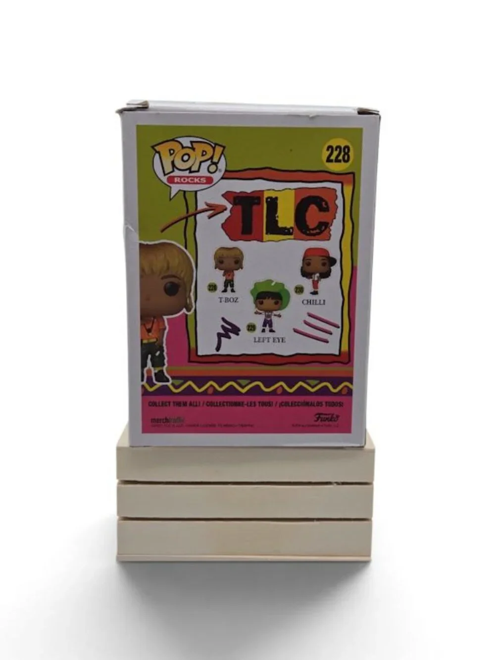 Funko Pop! Rocks TLC T-Boz #228 Vinyl Figure 2021 New in box